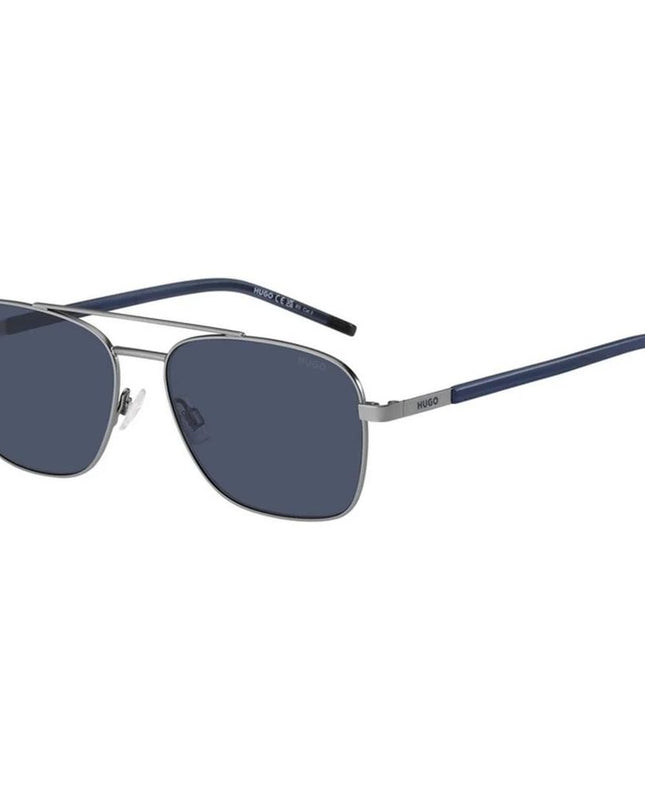 Gray Metal Sunglasses