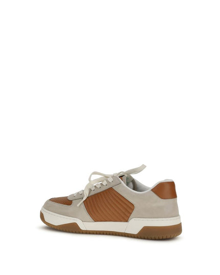 Multicolor Calf Leather Bos Taurus Athletic Sneakers