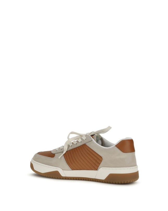 Multicolor Calf Leather Bos Taurus Athletic Sneakers