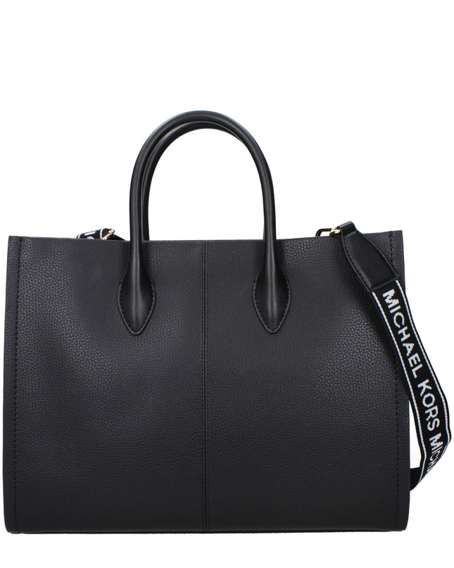 Black Leather Handbag