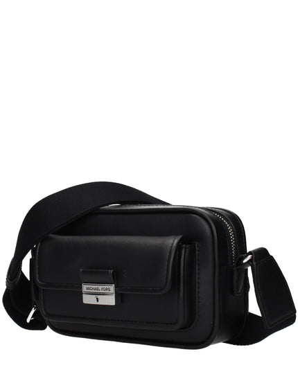 Black Leather Crossbody Bag