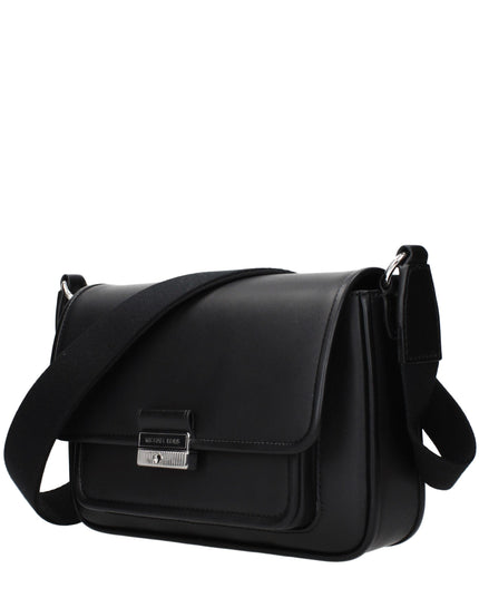 Black Leather Crossbody Bag