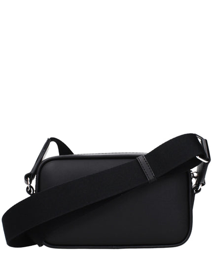 Black Leather Crossbody Bag