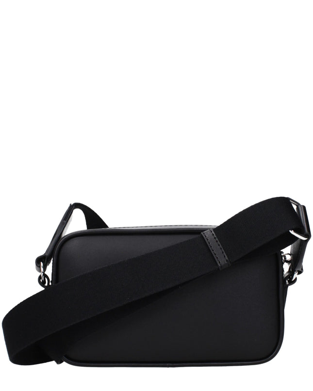 Black Leather Crossbody Bag