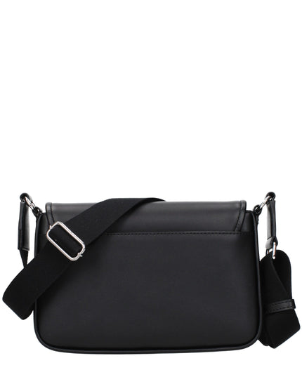 Black Leather Crossbody Bag