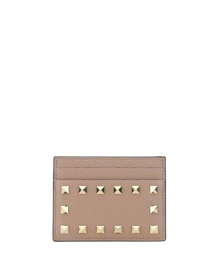 Beige Calf Leather Bos Taurus Wallet