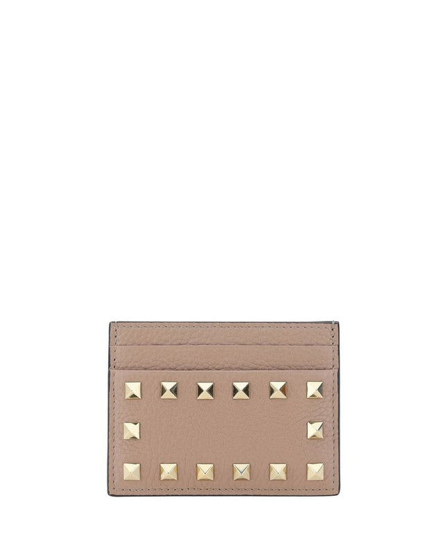 Beige Calf Leather Bos Taurus Wallet