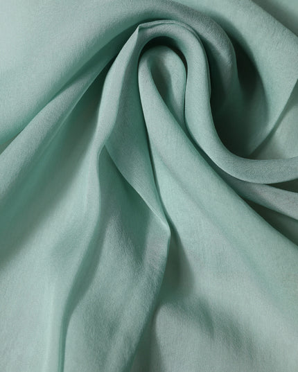 Teal Silk Sash Wrap Foulard Stole 292cm x 19cm Scarf