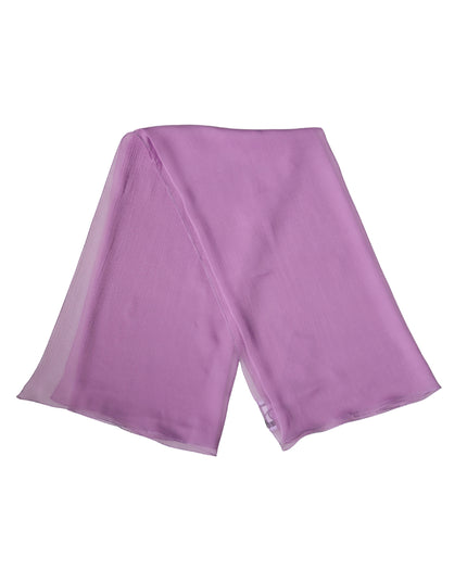 Light Purple Silk Neck Wrap Foulard 114cm x 114cm  Scarf