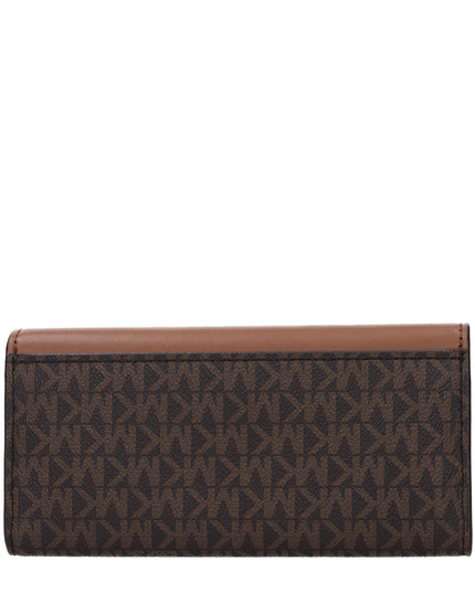 Brown Fabric Wallet