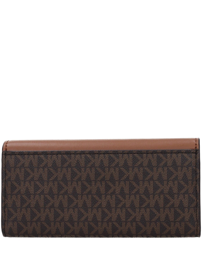 Brown Fabric Wallet