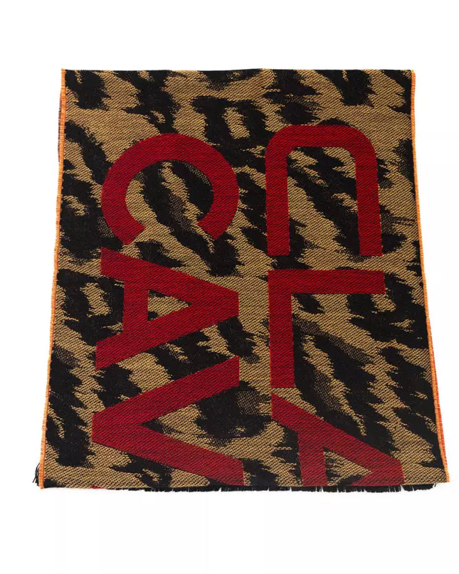 Brown Wool Men Scarf