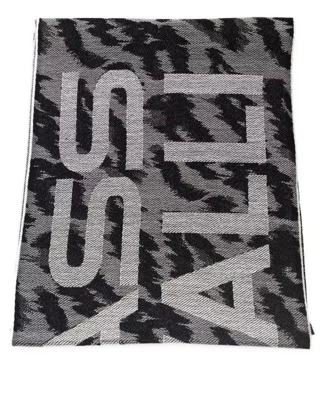 Gray Wool Men Scarf