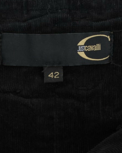 Black Corduroy Pencil Skirt