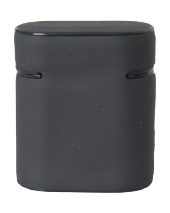 Black White Silicone Embossed Logo Airpods Case