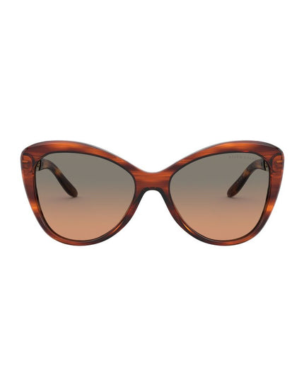 Brown Metal Sunglasses