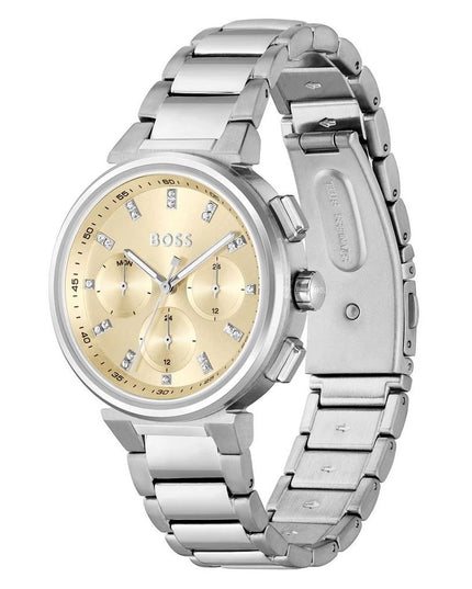 Silver Stainless Steel Dress Watch