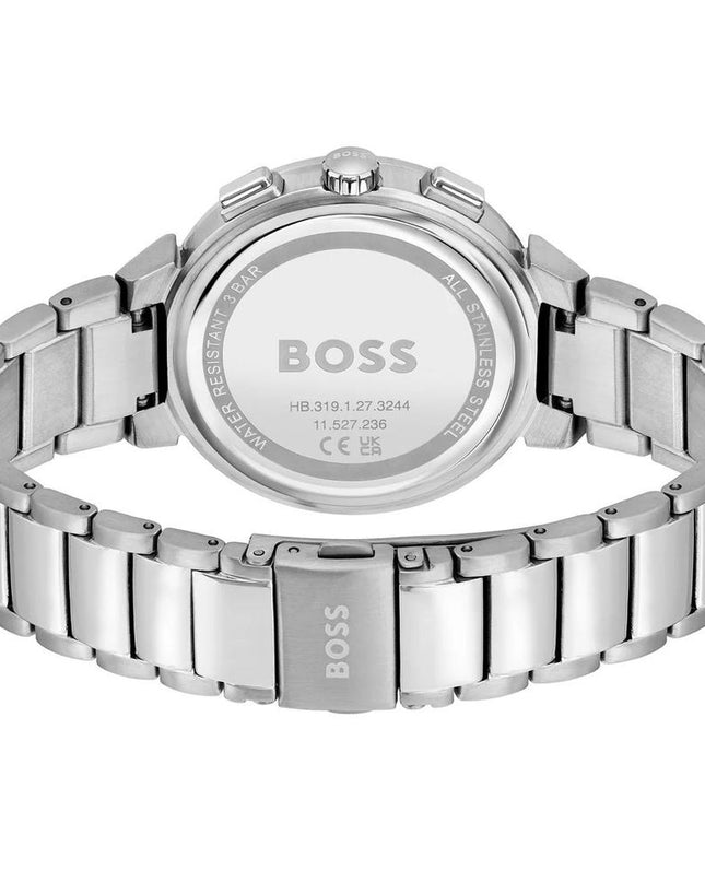 Silver Stainless Steel Dress Watch