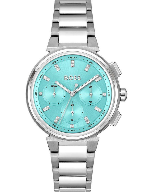 Silver Stainless Steel Dress Watch