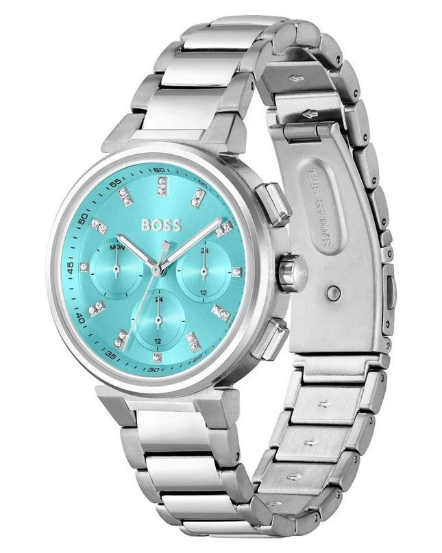 Silver Stainless Steel Dress Watch