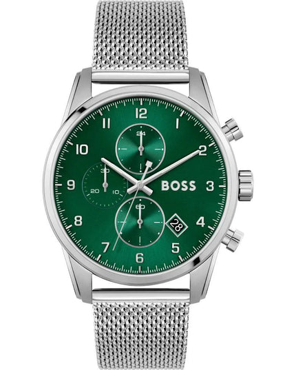 Silver Stainless Steel Dress Watch