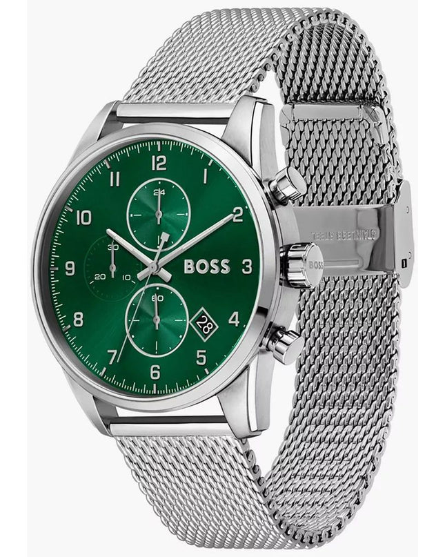 Silver Stainless Steel Dress Watch