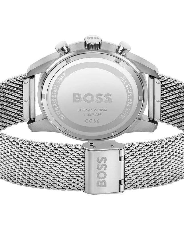 Silver Stainless Steel Dress Watch