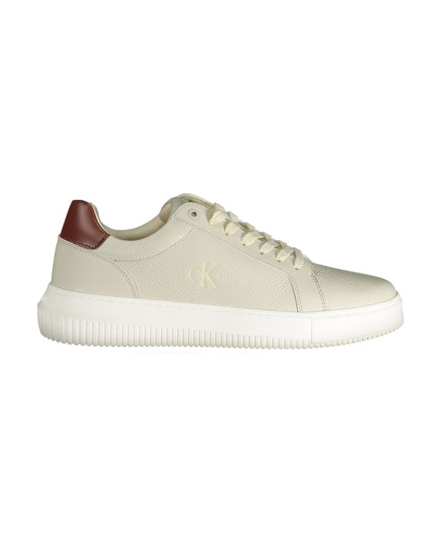 Grigio Polyurethane Men Sneaker