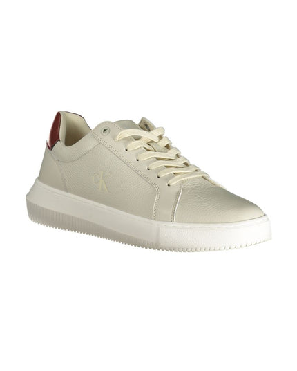 Grigio Polyurethane Men Sneaker