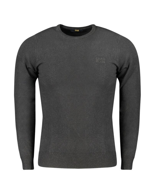 Nero Viscosa Uomo Maglia