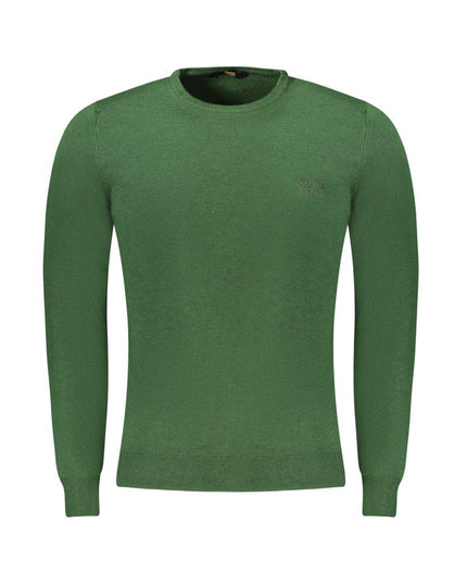 Verde Viscose Men Sweater