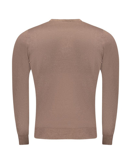 Marrone Viscose Men's Sweater