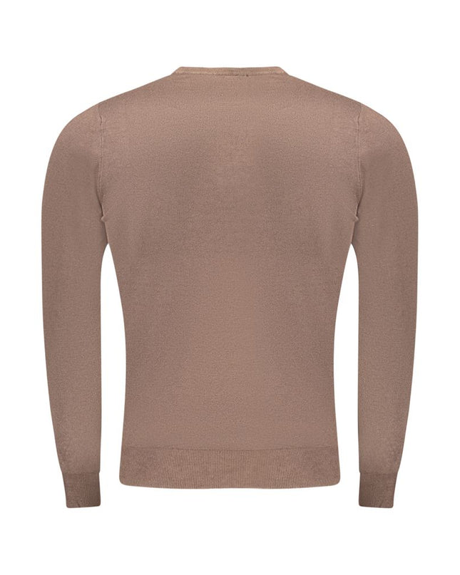 Marrone Viscose Men's Sweater