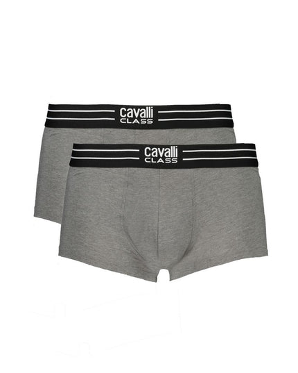 Grigio Cotton Men's Boxer Underwear