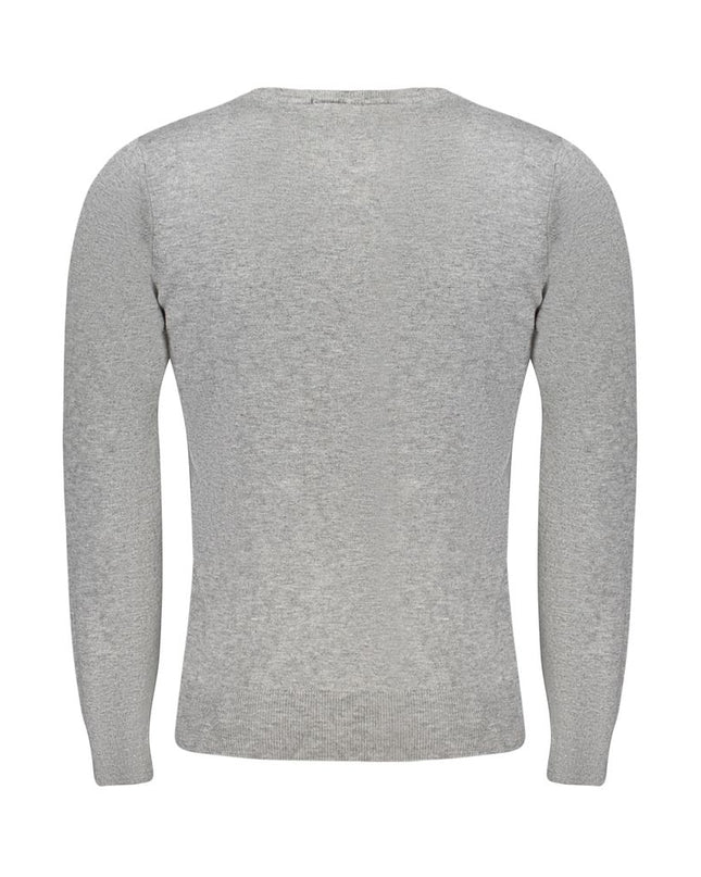 Grigio Viscosa Men's Sweater