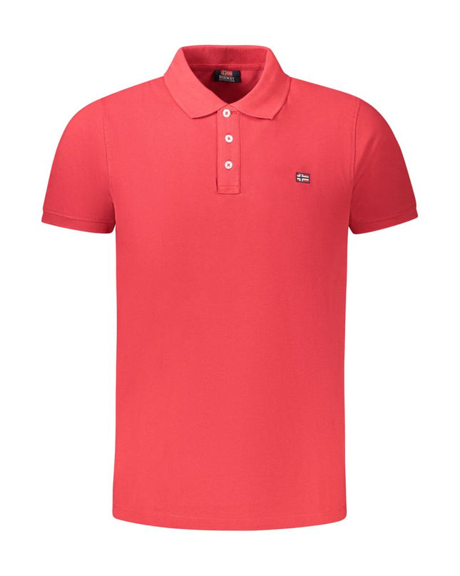 "Rosso Cotone Men Polo"