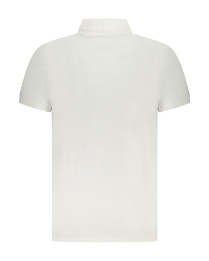 White Cotton Mens Polo Shirt