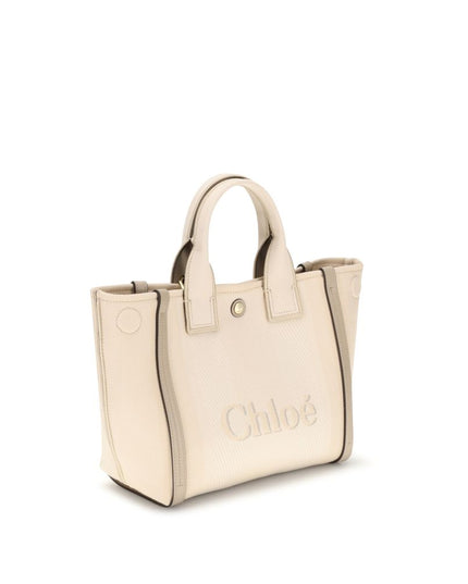 Beige Cotton Handbag