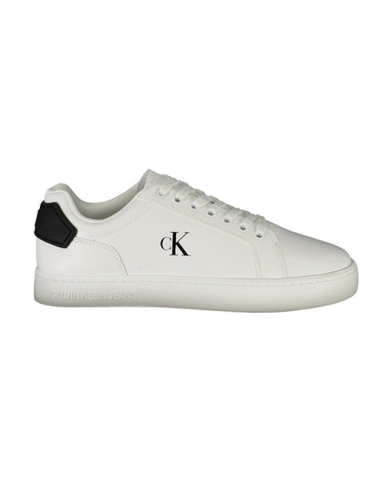 Bianco Poliuretano Men Sneaker