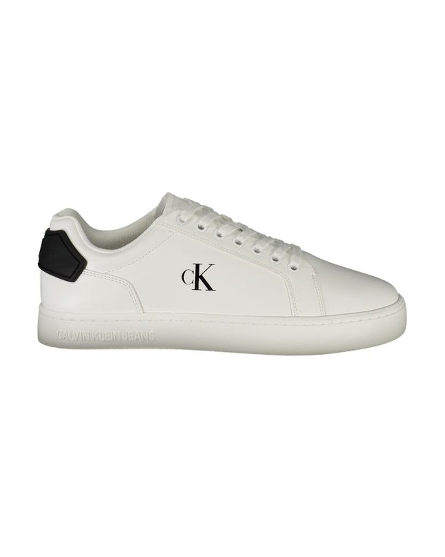Bianco Poliuretano Men Sneaker