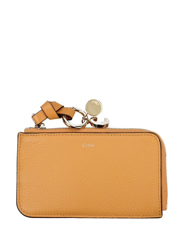 Orange Leather Wallet
