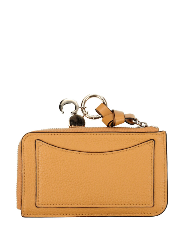 Orange Leather Wallet