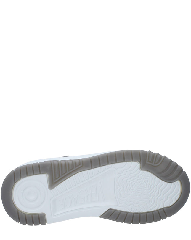 White Leather Chunky Sneakers