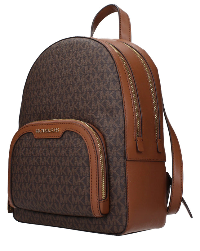 Brown Fabric Backpack