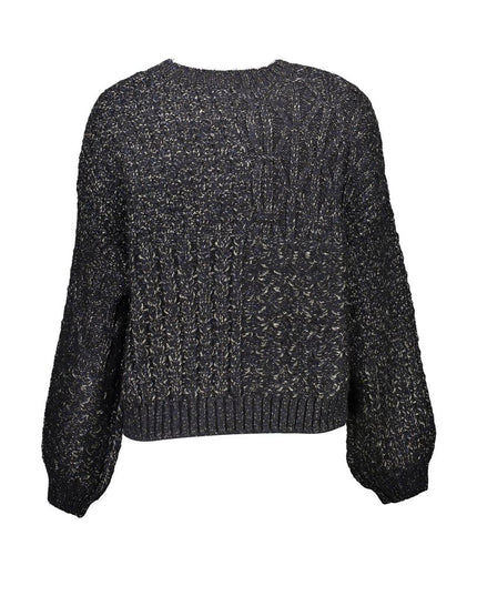 Black Acrylic Women Sweater
