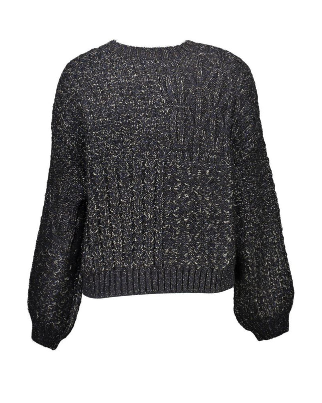 Black Acrylic Women Sweater