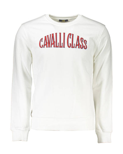 Bianco Cotton Men Sweatshirt