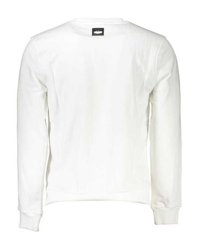 Bianco Cotton Men Sweatshirt
