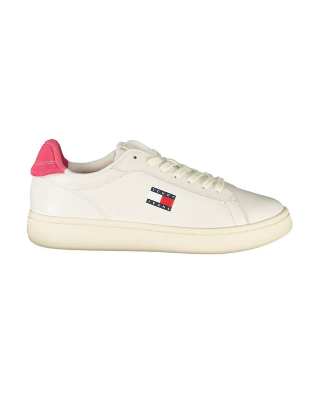 Bianco Polyurethane Women Sneaker