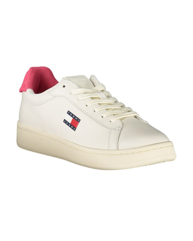 Bianco Polyurethane Women Sneaker